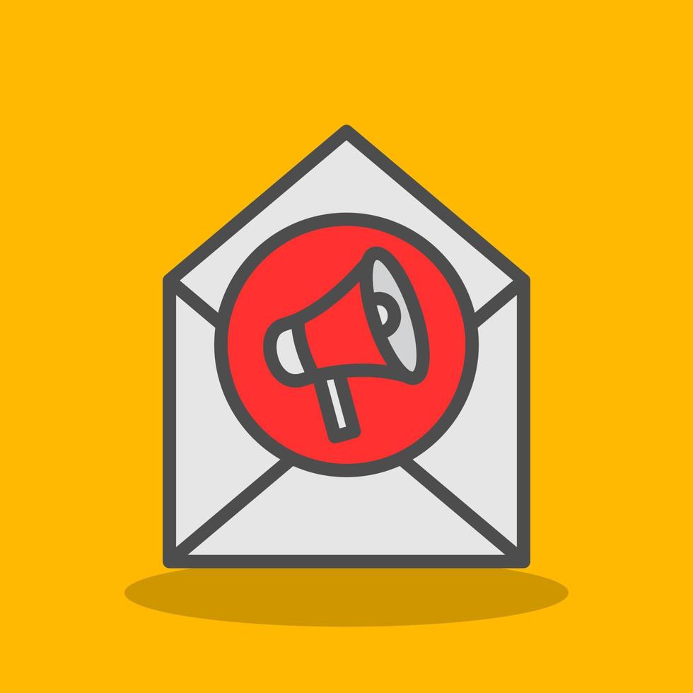 Email Marketing Vector Icon Design
