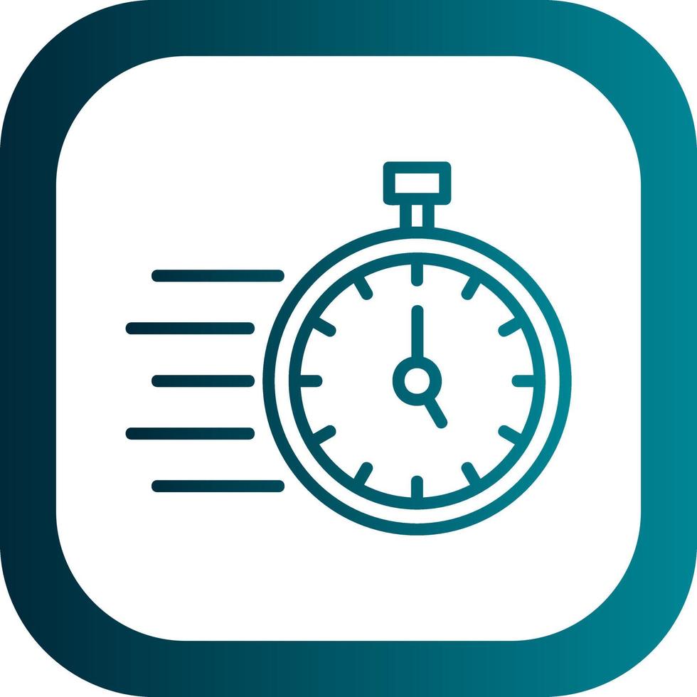 Fast Time Vector Icon Design
