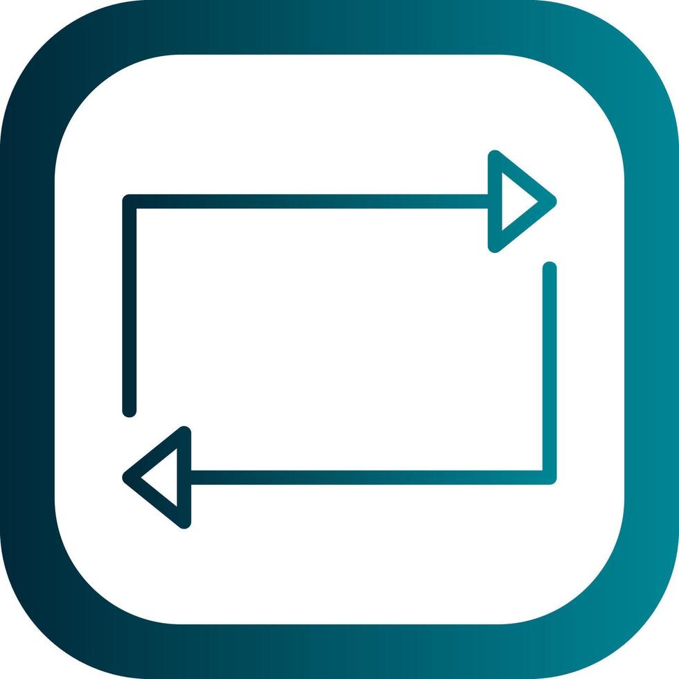 Loop Vector Icon Design
