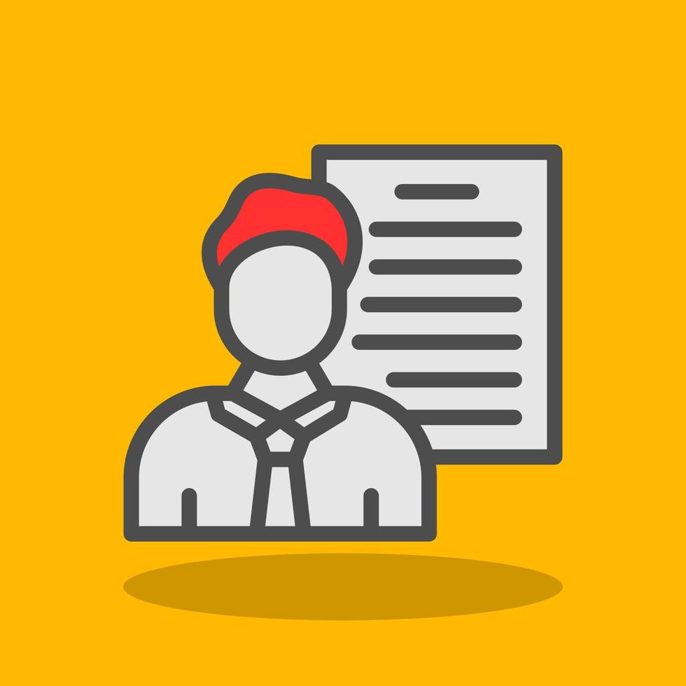 Advisor Vector Icon Design
