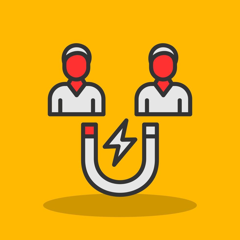 Candidates Attraction Vector Icon Design