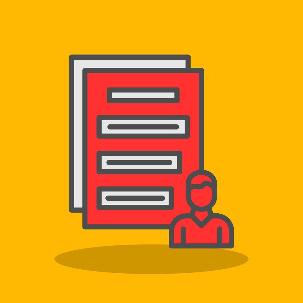 User Scenarios Vector Icon Design