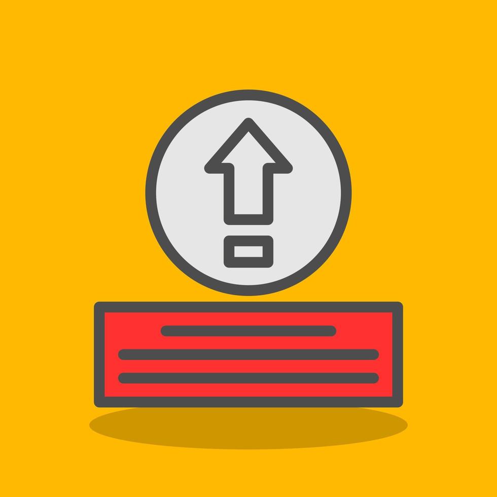 Get On Top Vector Icon Design