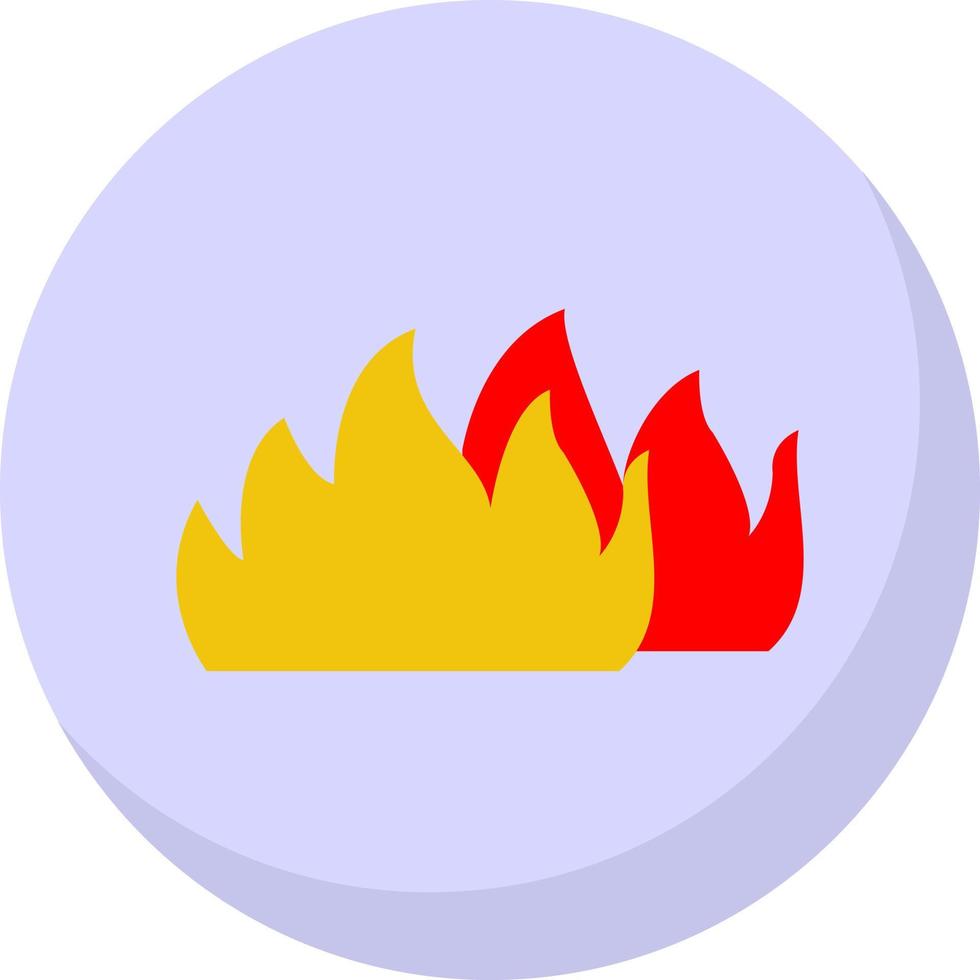 Fire Alt Vector Icon Design