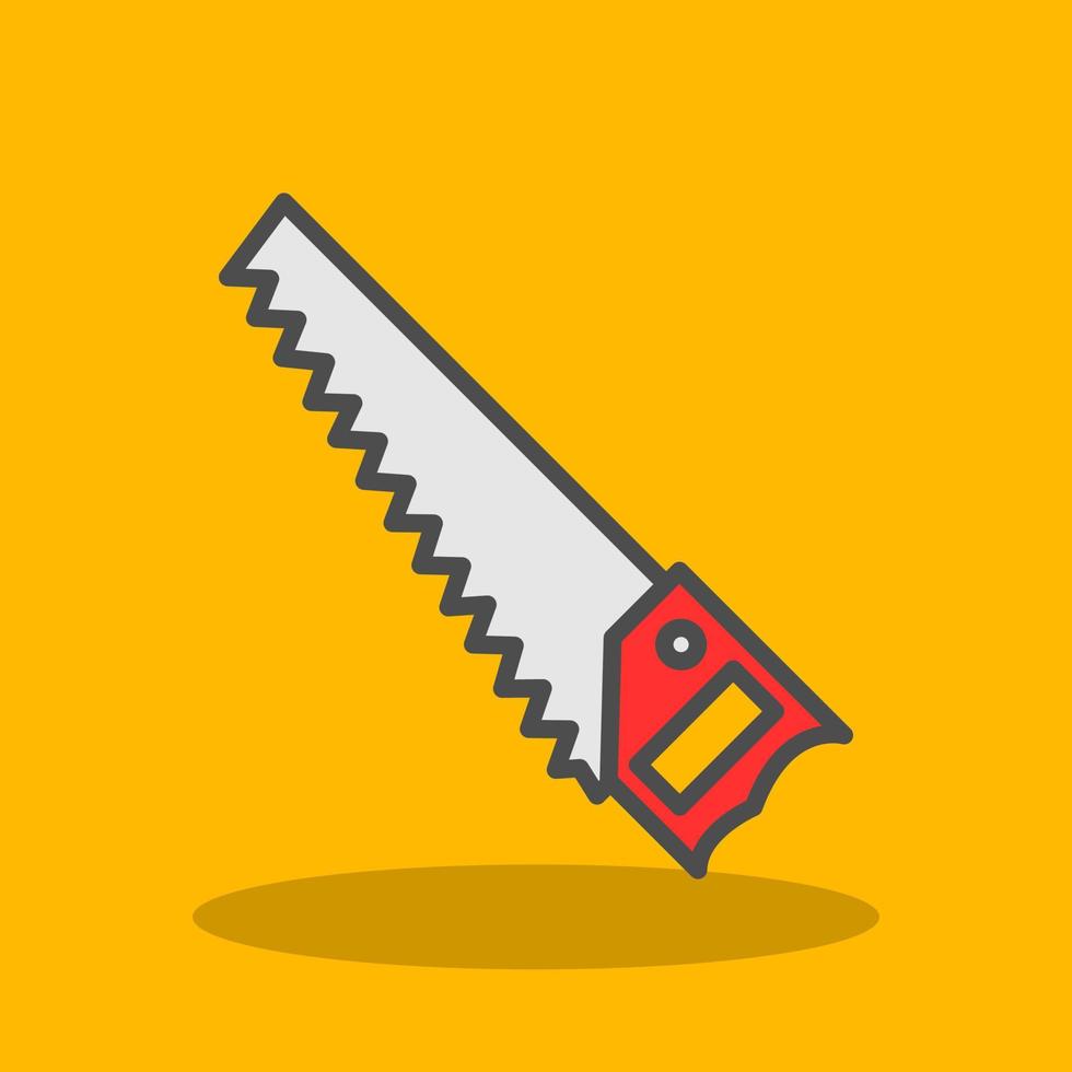 Handsaw Vector Icon Design