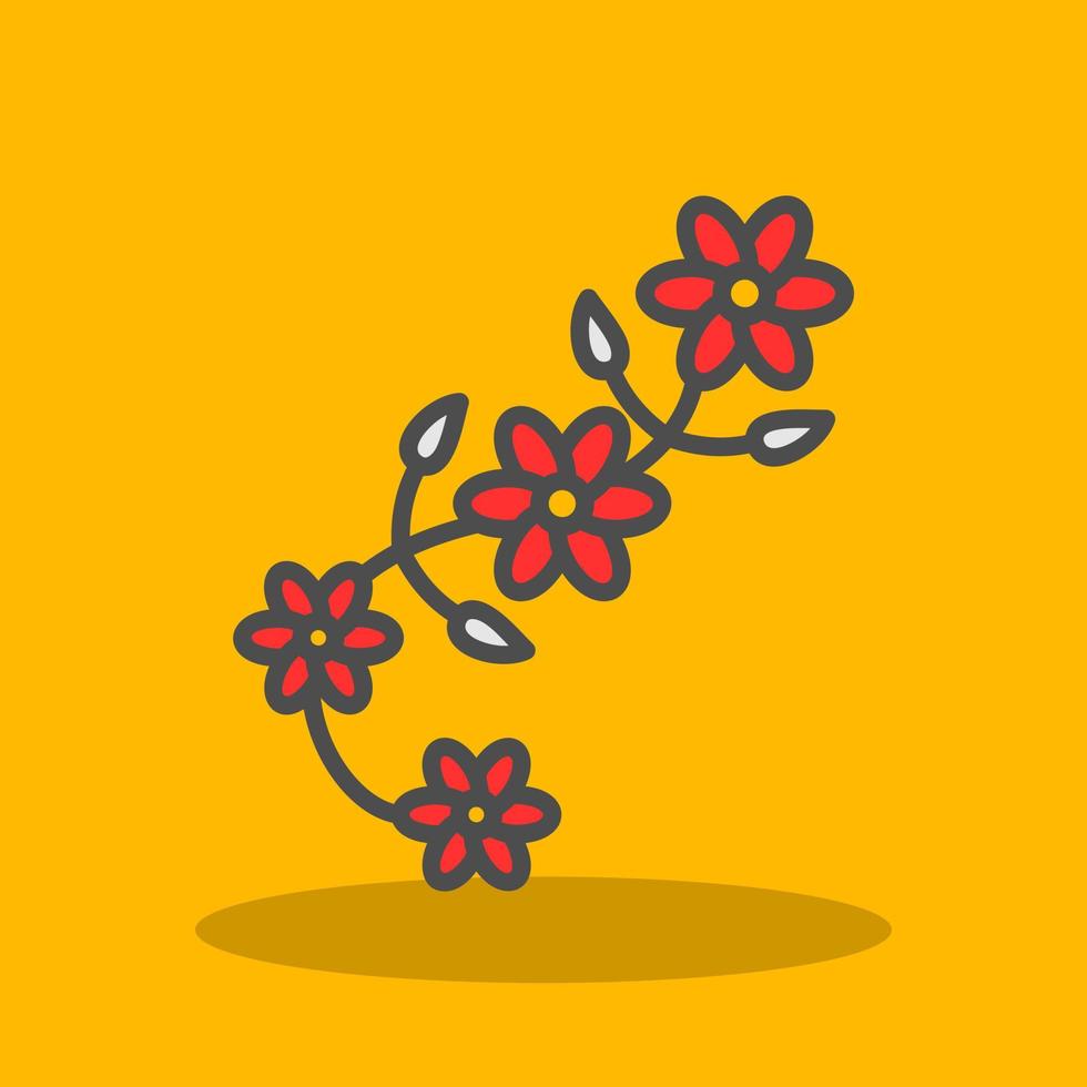 Floral Design Vector Icon Design