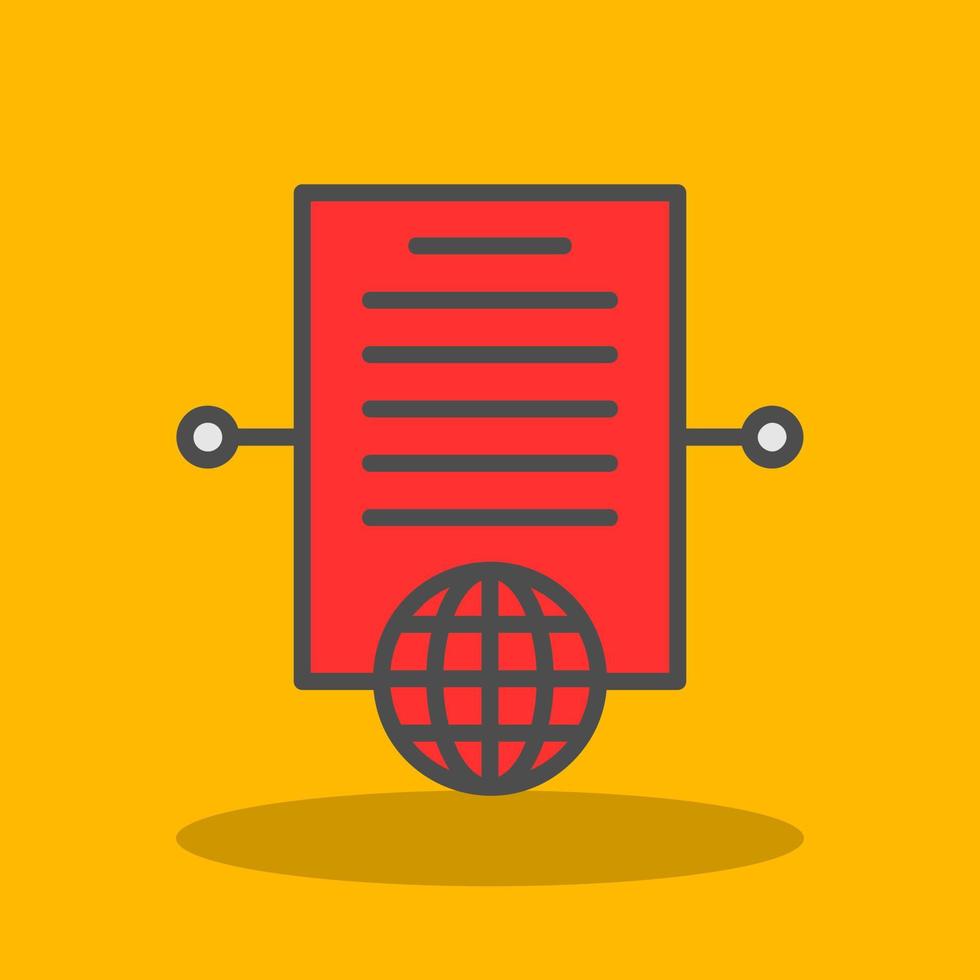 Binding Corporate Rules Vector Icon Design