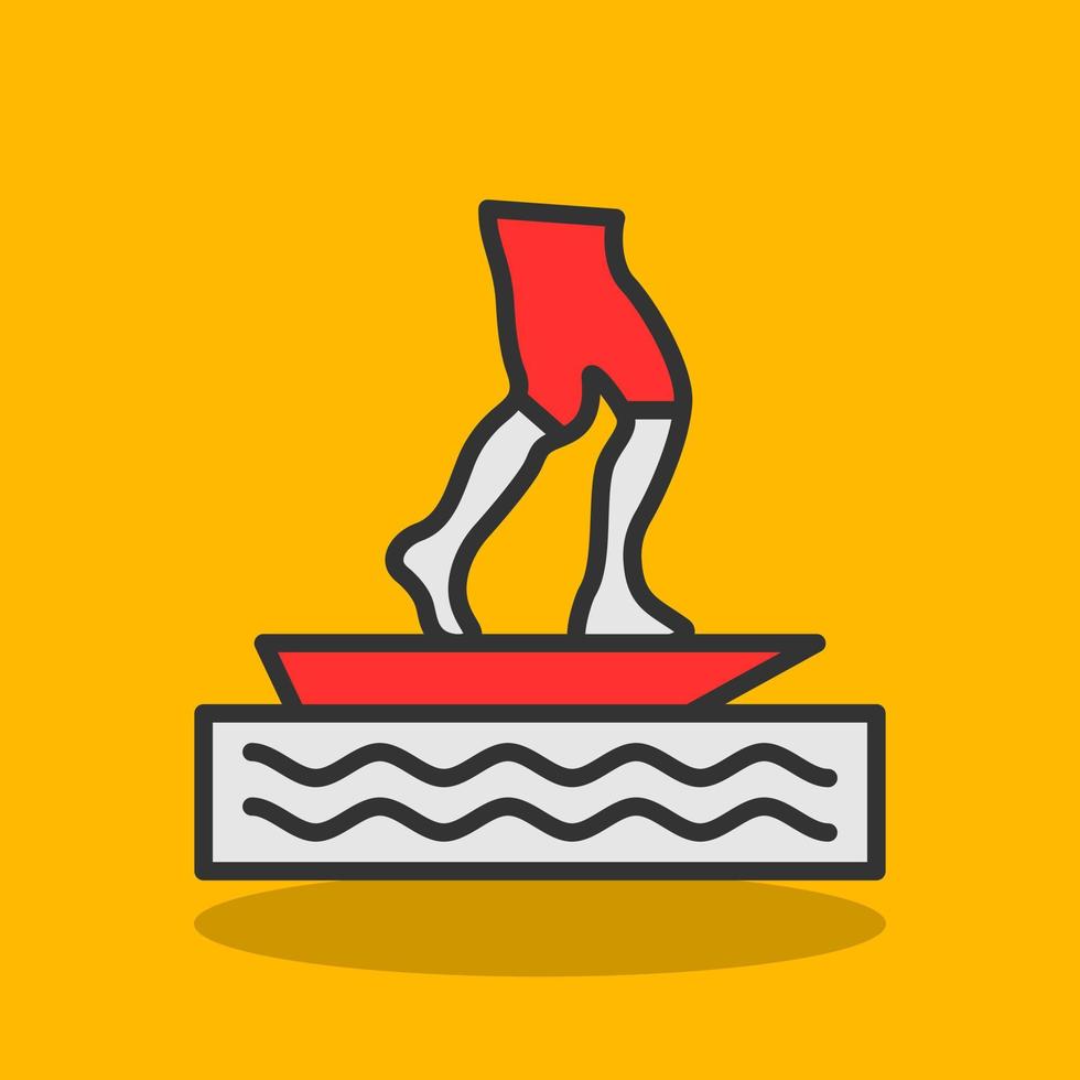 Flowrider Vector Icon Design