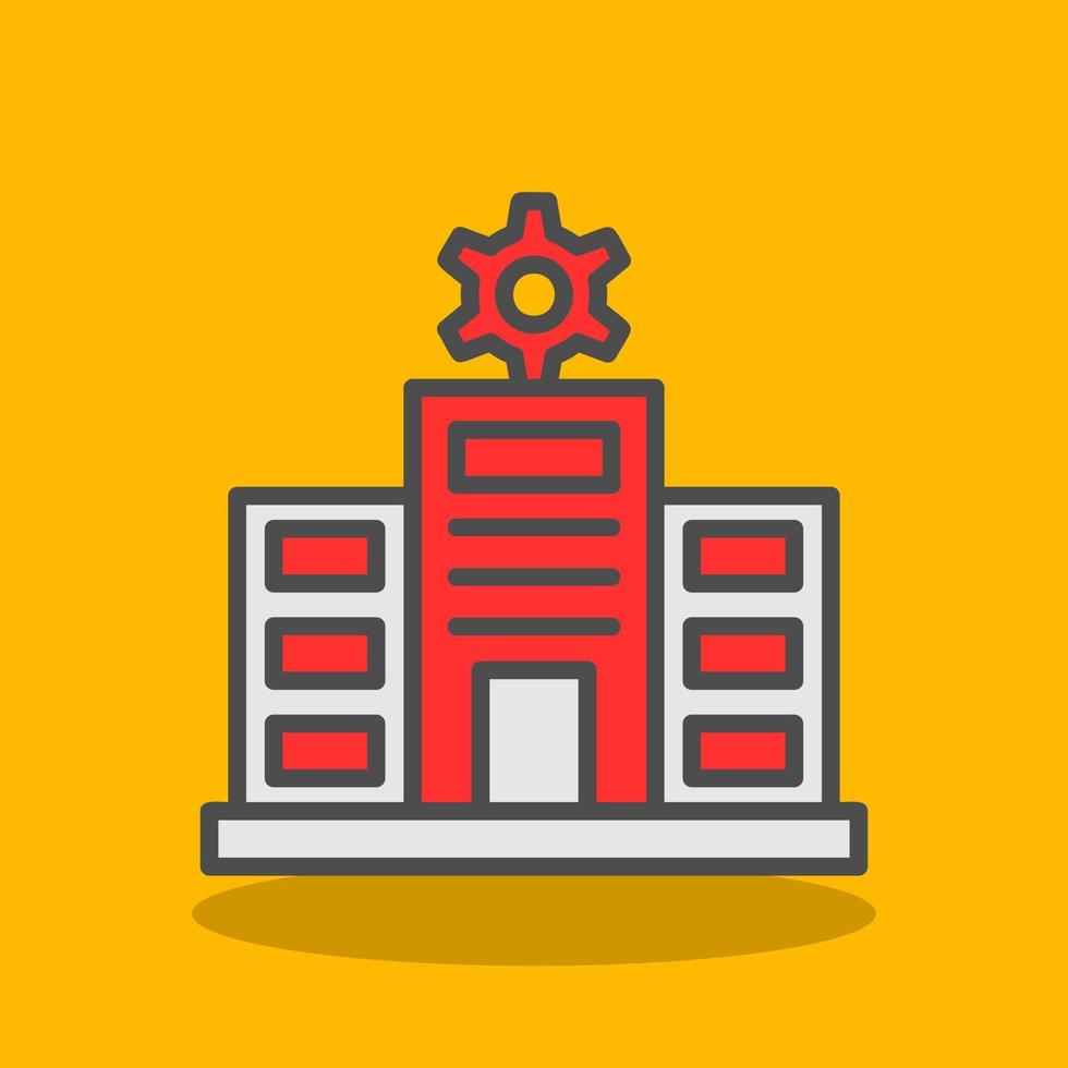Main Establishment Vector Icon Design