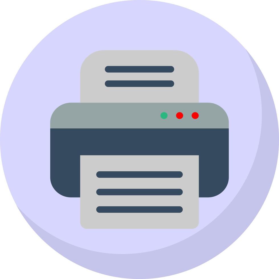 Fax Vector Icon Design