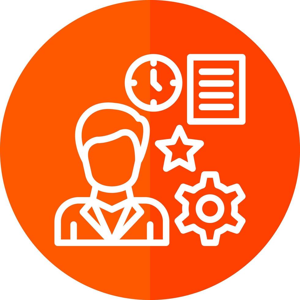 Product Manager Vector Icon Design
