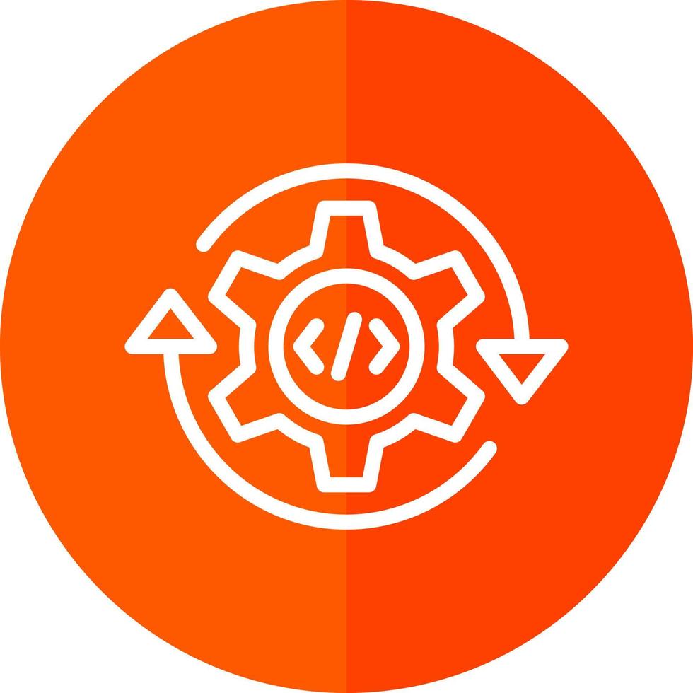 Continuous Integration Vector Icon Design