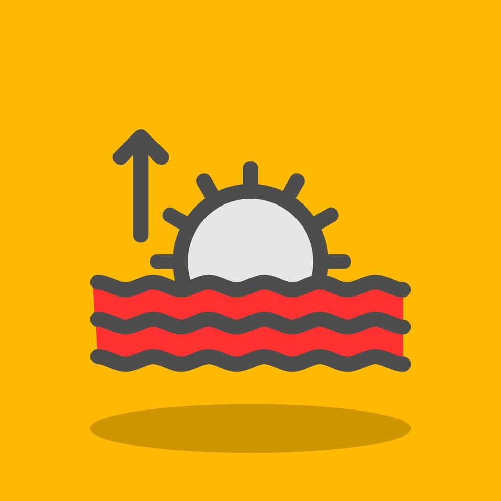 Sunrise Vector Icon Design