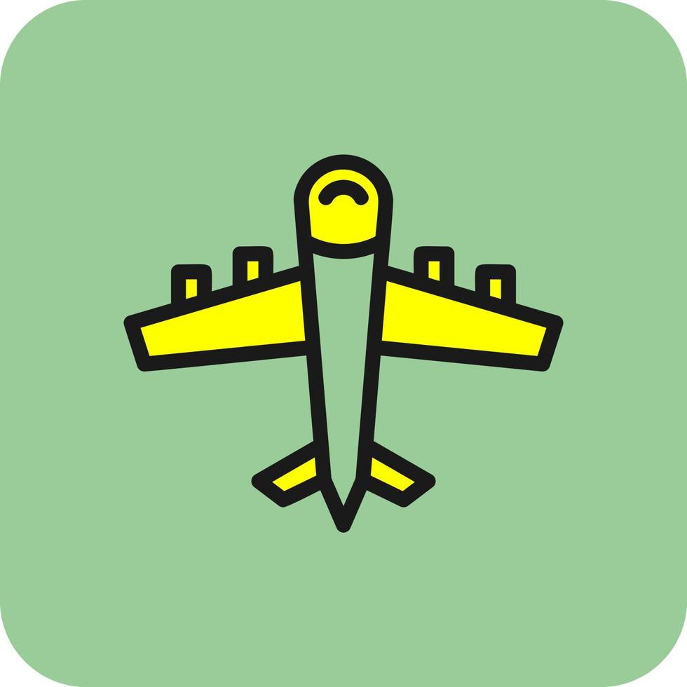 Airplane Vector Icon Design