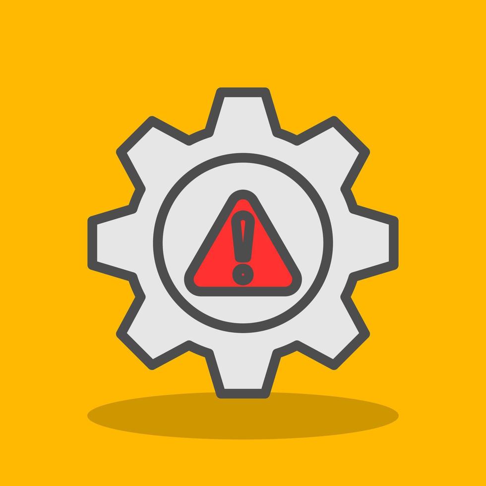 Risk Management Vector Icon Design
