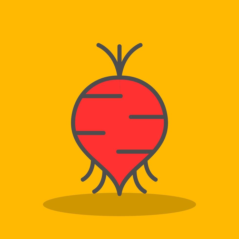 Beet Vector Icon Design