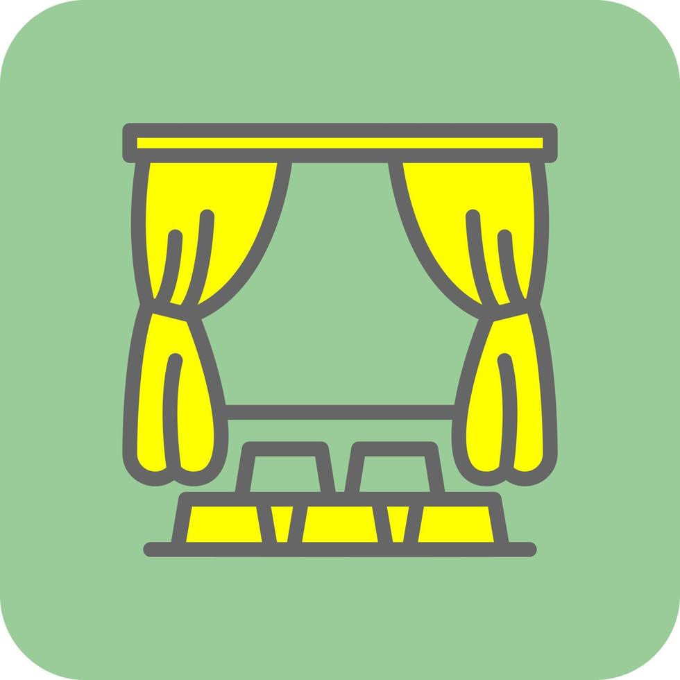 Theater Vector Icon Design