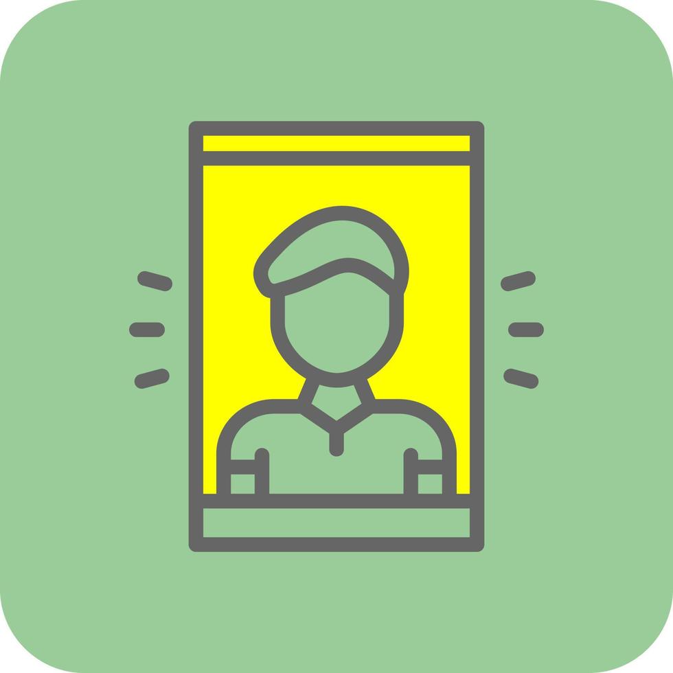 Selfie Vector Icon Design