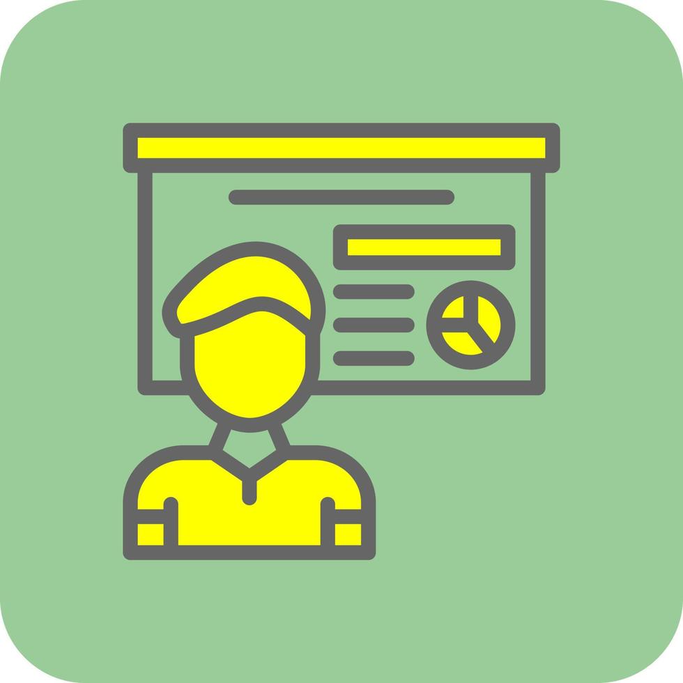 Lecture Vector Icon Design