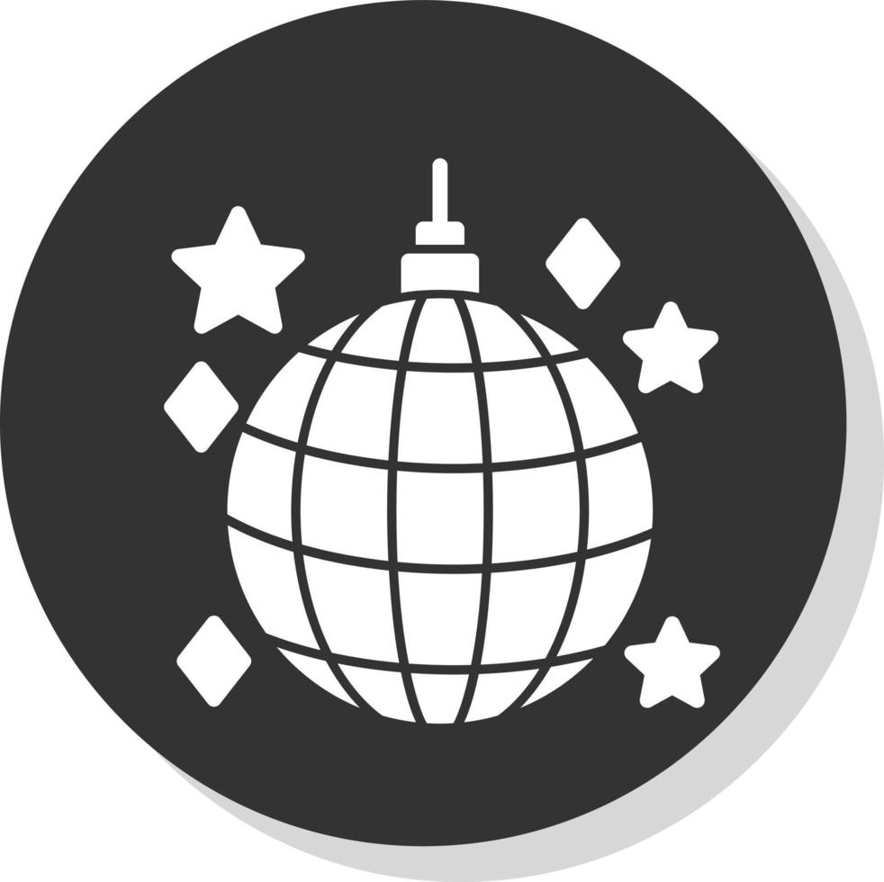 Disco Ball Vector Icon Design