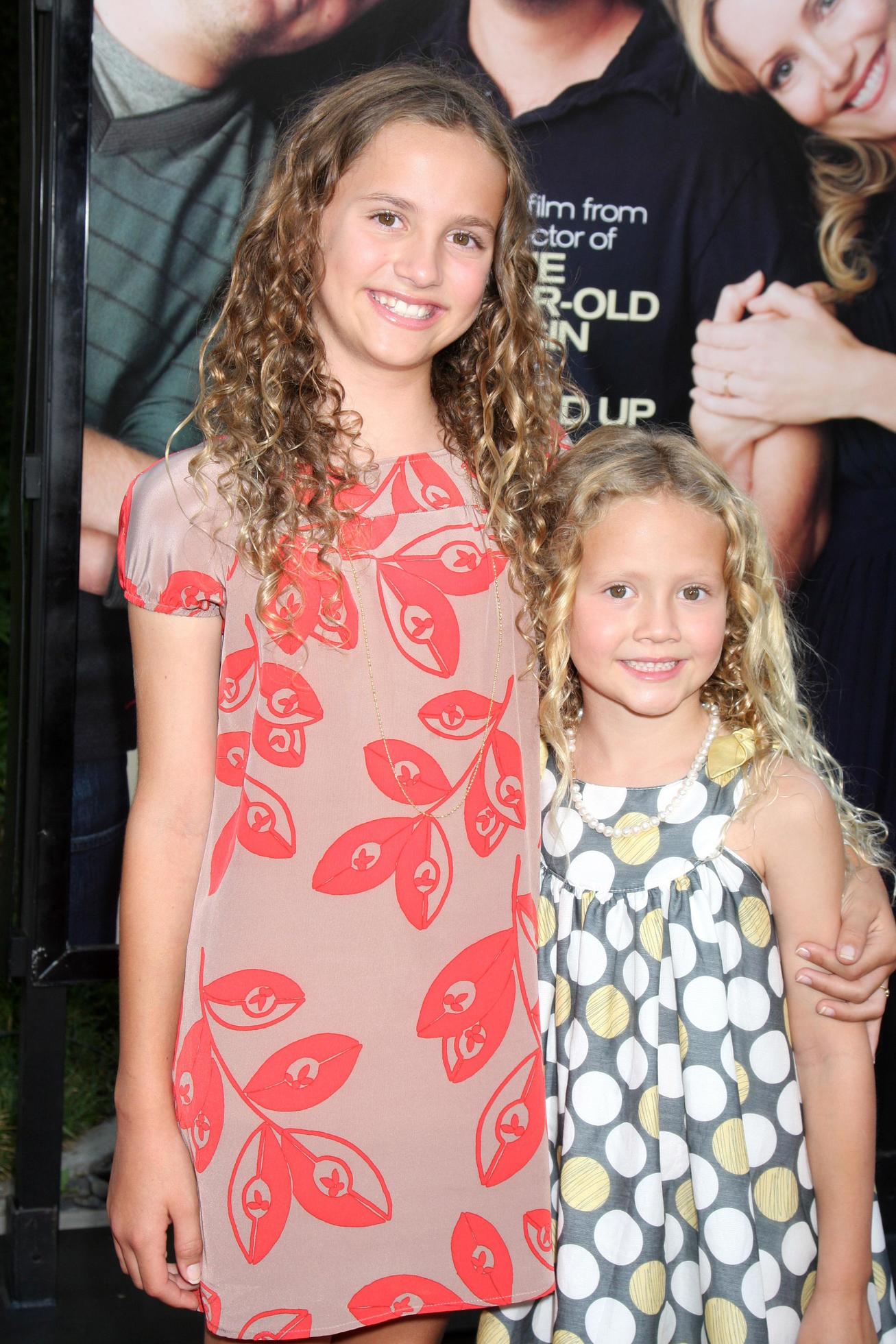 Maude Iris Apatow arriving at the Funny People World Premiere at the