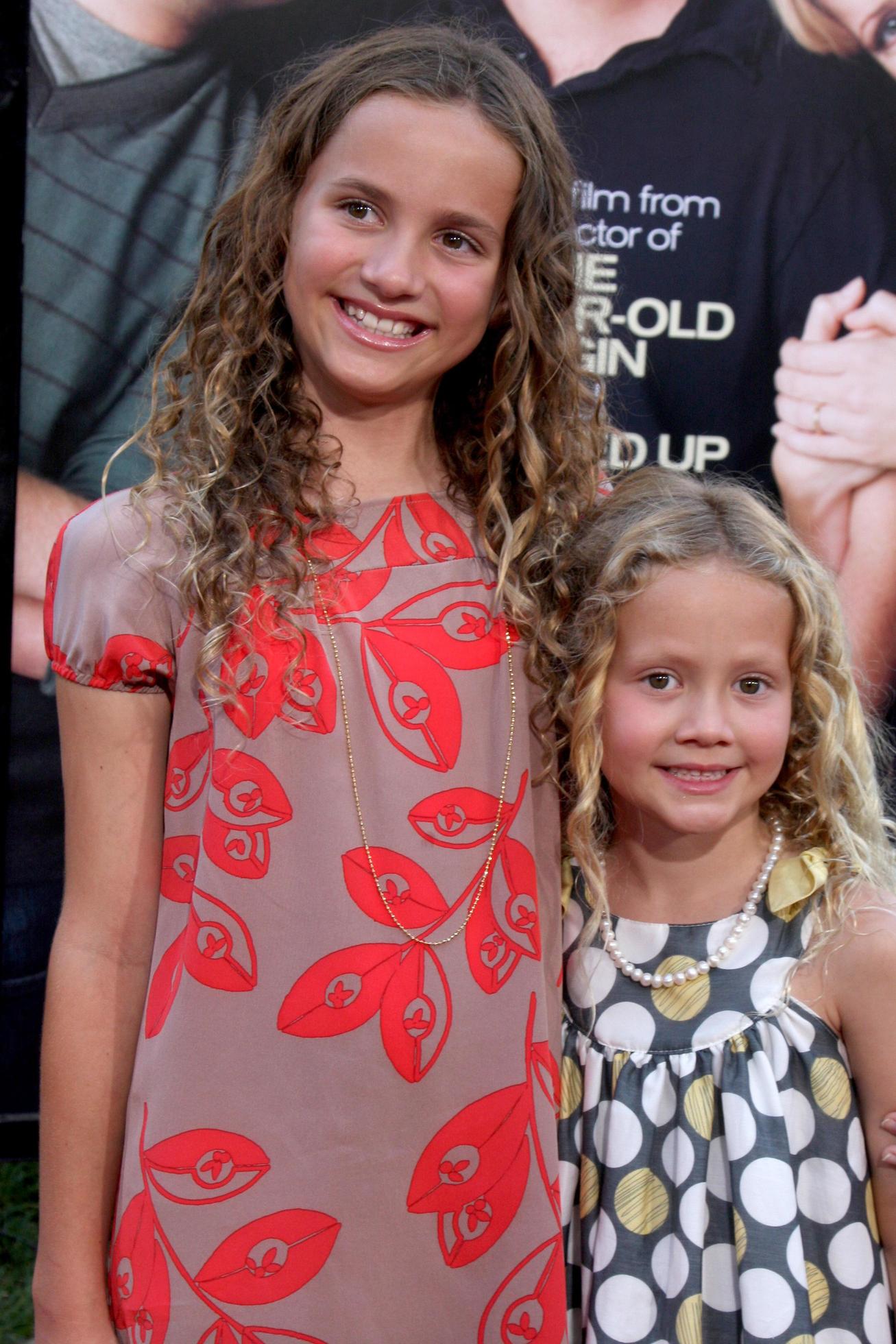 Maude Iris Apatow arriving at the Funny People World Premiere at the