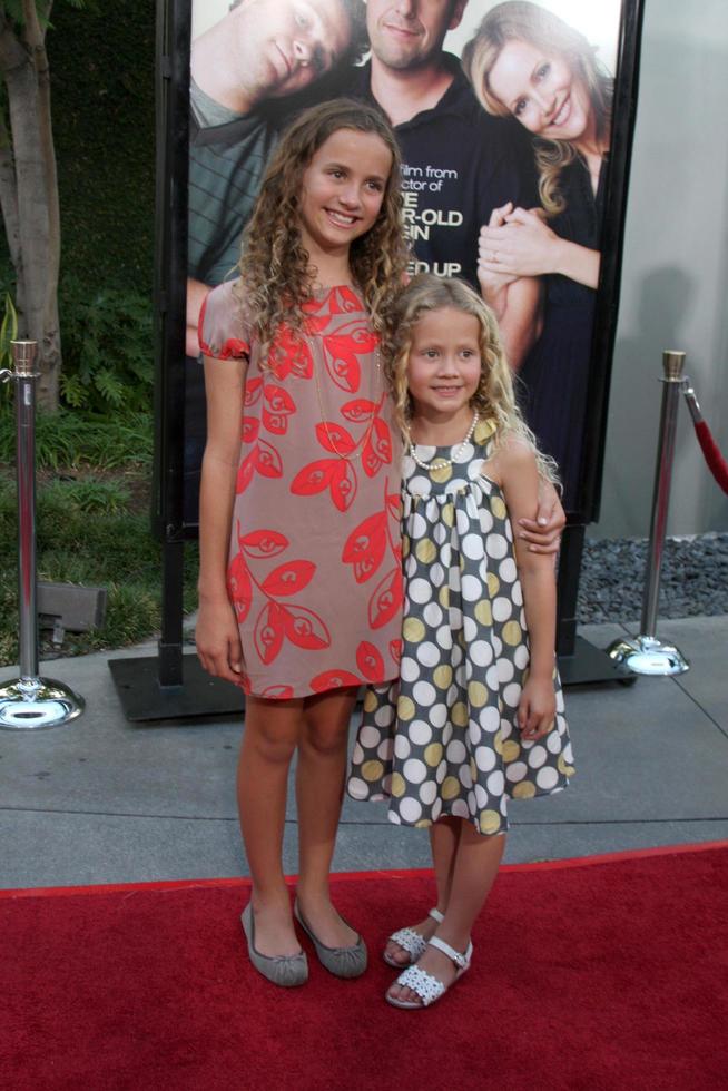 Maude Iris Apatow arriving at the Funny People World Premiere at the