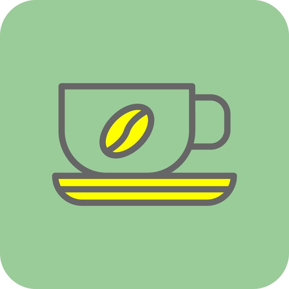 Coffee Mug Vector Icon Design