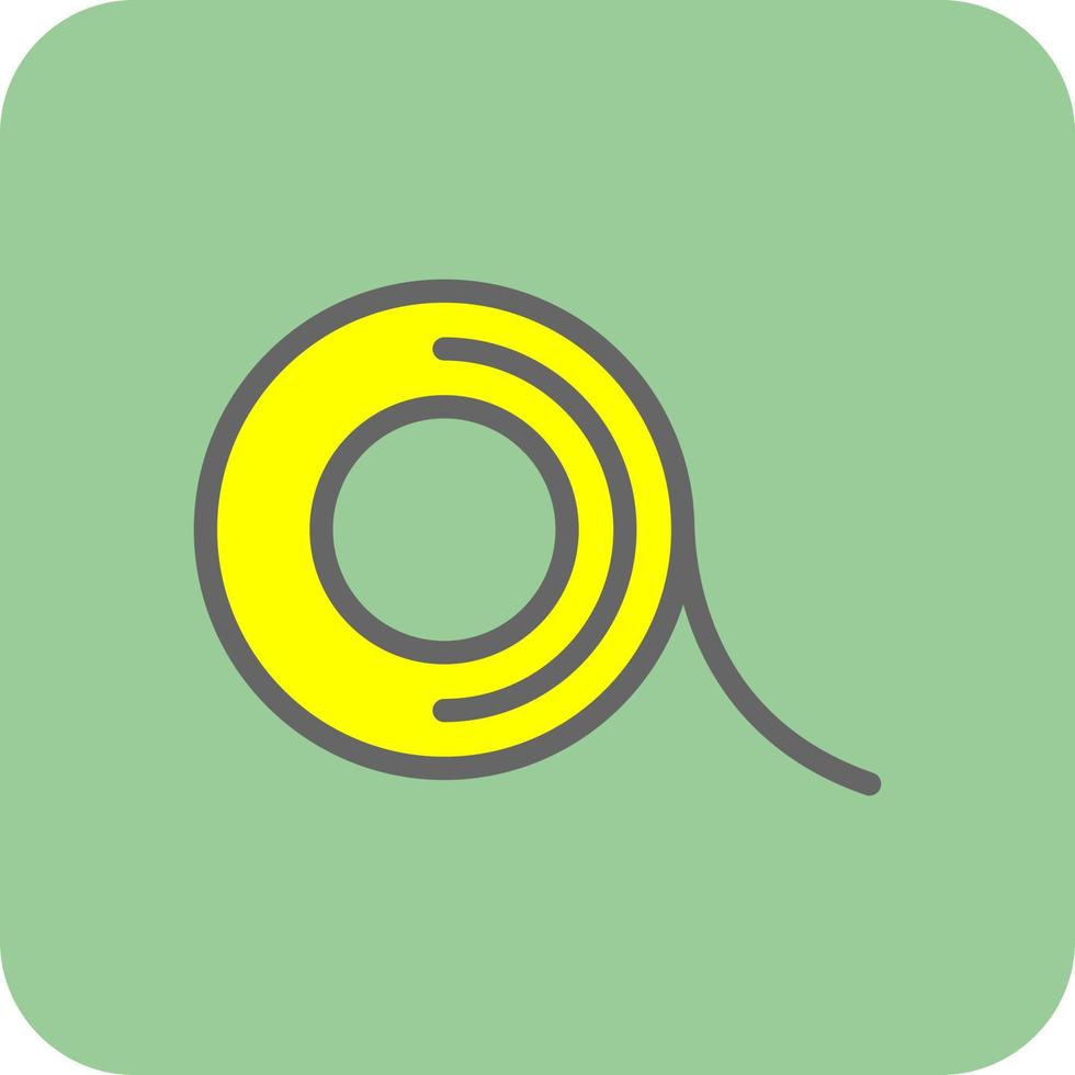 Masking Tape Vector Icon Design