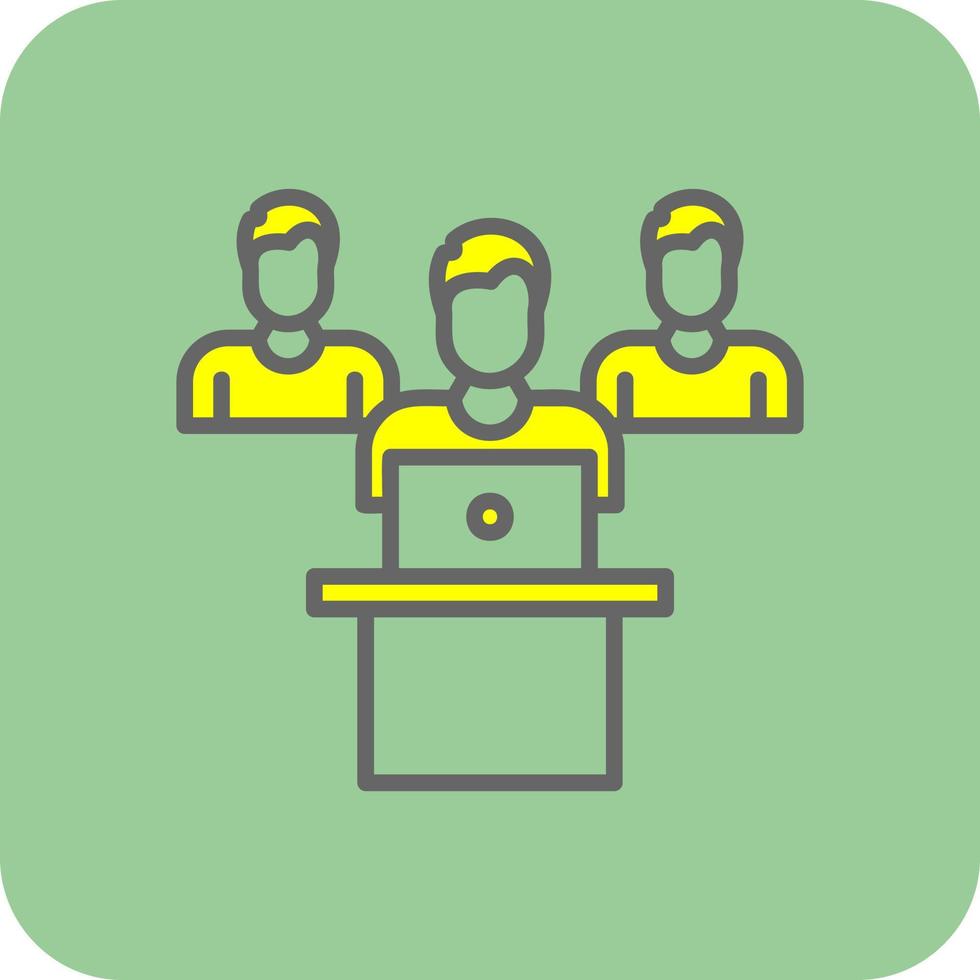 Inspection Team Vector Icon Design