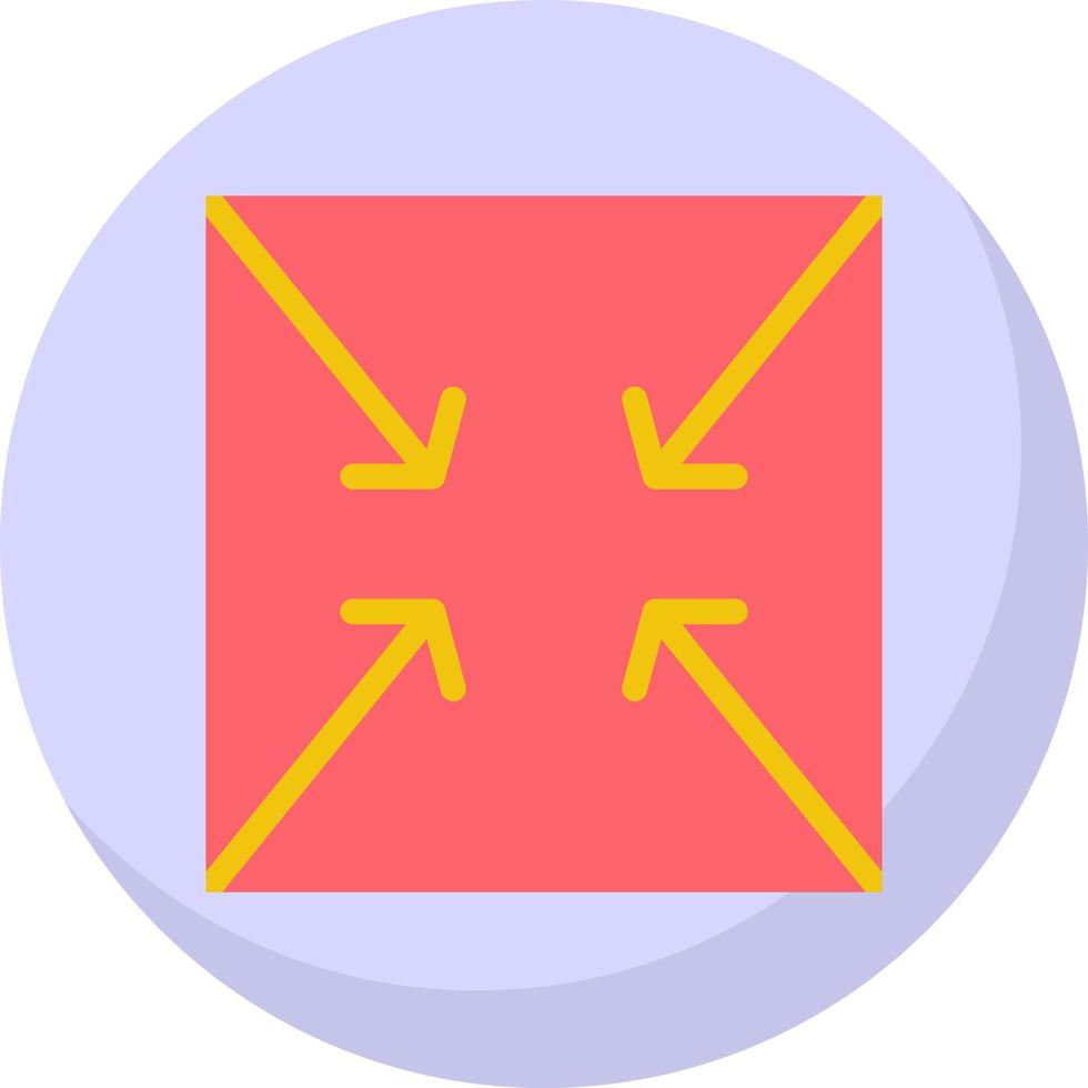 Compress Arrows Alt Vector Icon Design