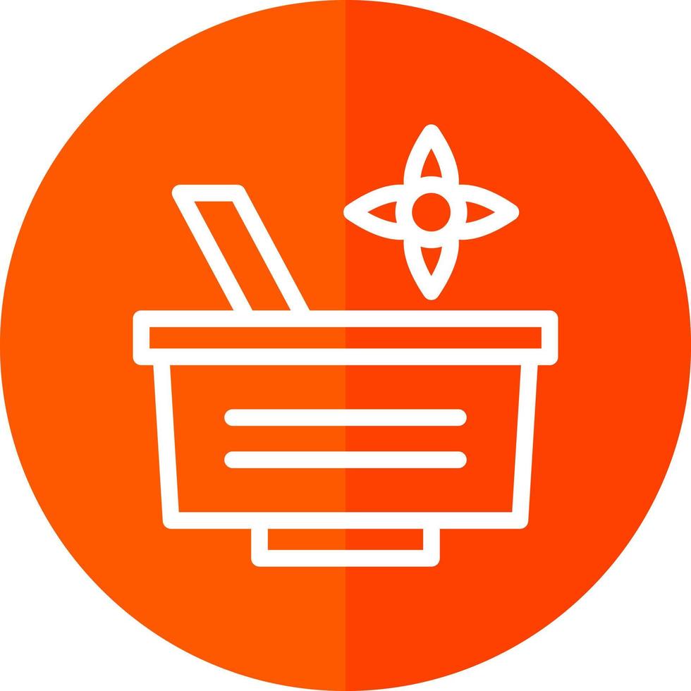 Spa Bowl Vector Icon Design