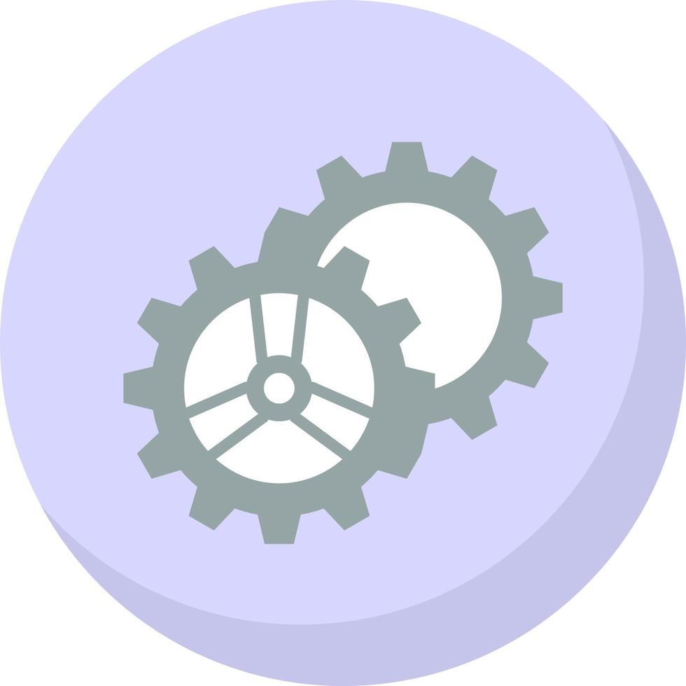 Cogs Vector Icon Design