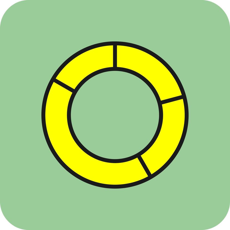 Doughnut Vector Icon Design