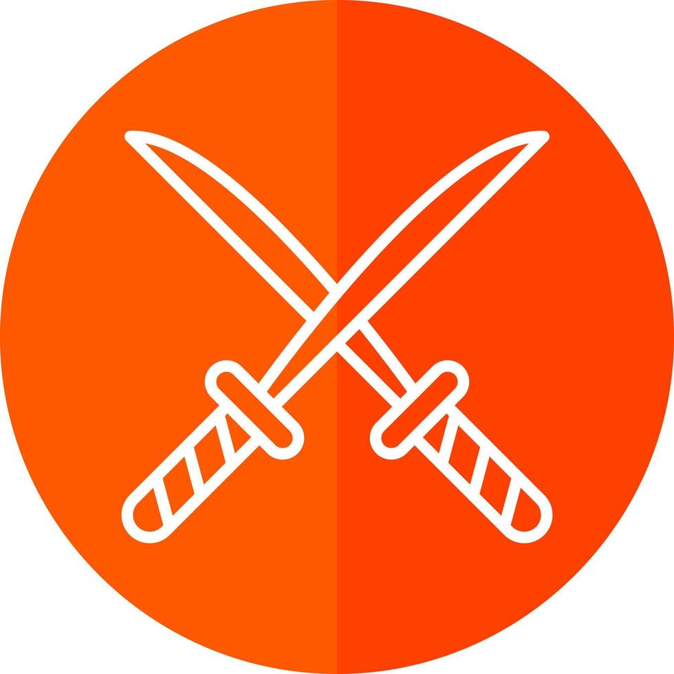 Rapier Vector Icon Design