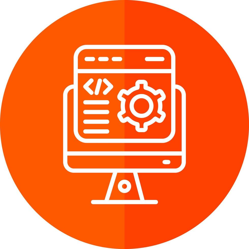 Software Developer Vector Icon Design