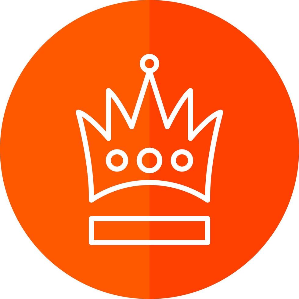 diseño de icono de vector de corona