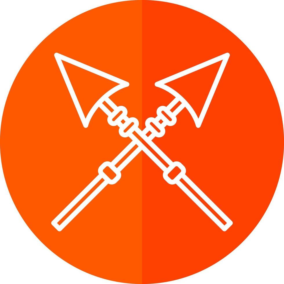 Lance Vector Icon Design