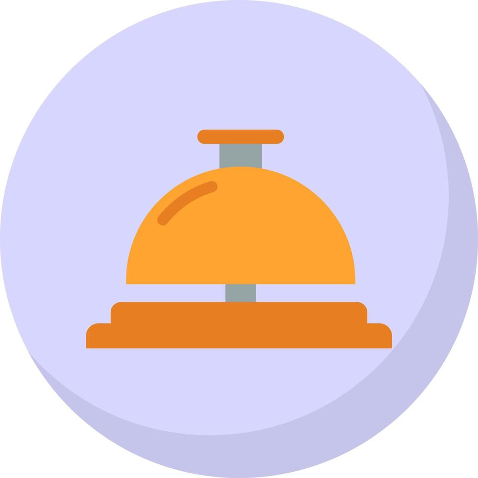 Concierge Bell Vector Icon Design