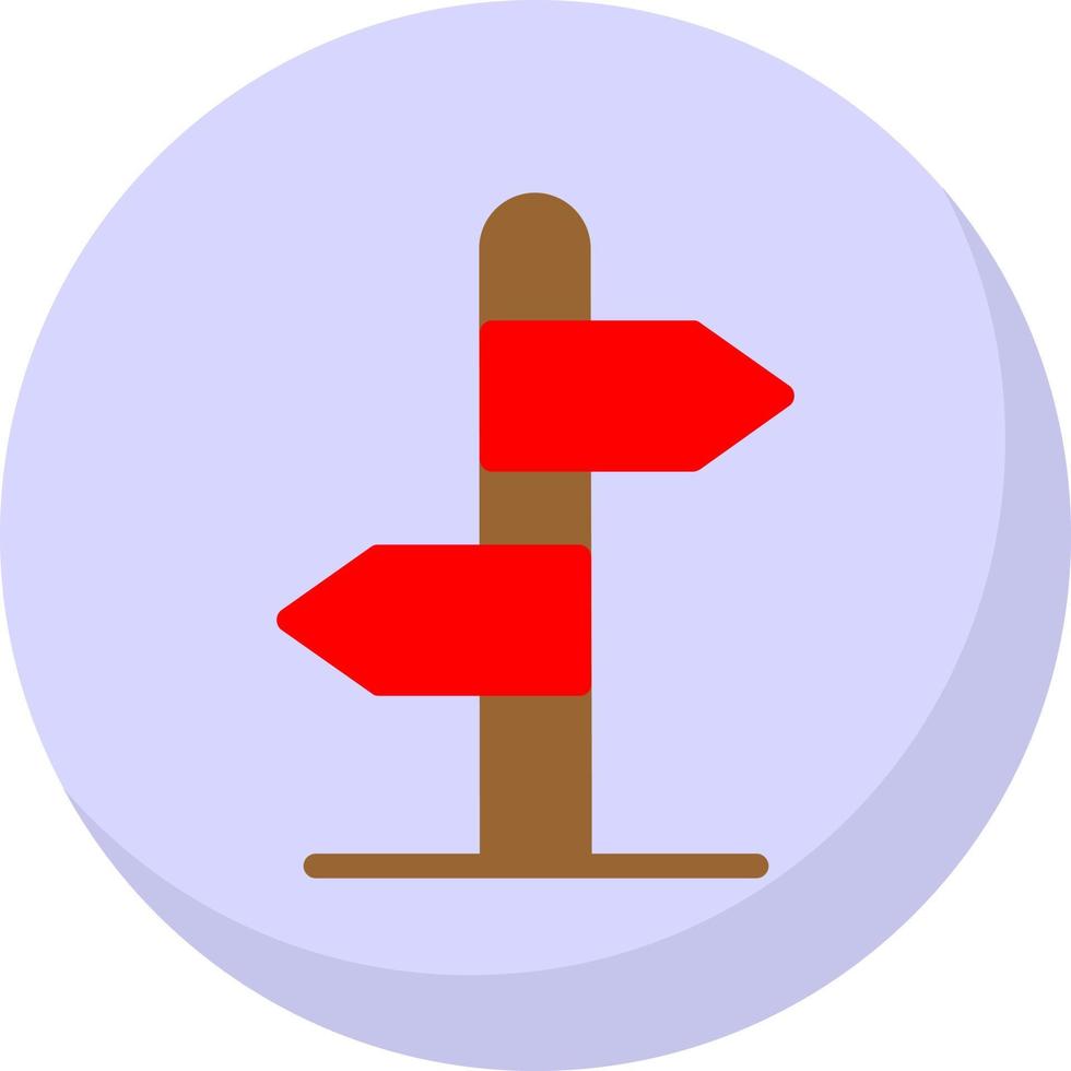 Directions Vector Icon Design