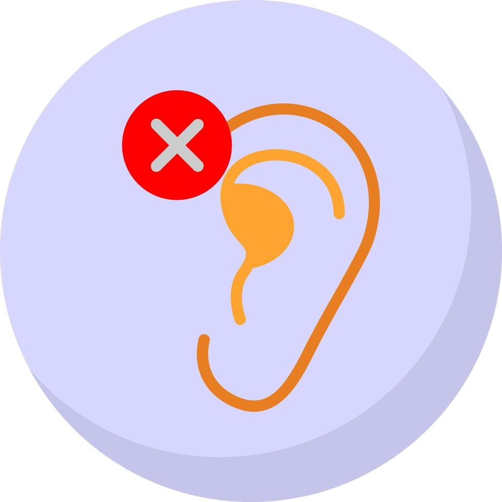 Deaf Vector Icon Design