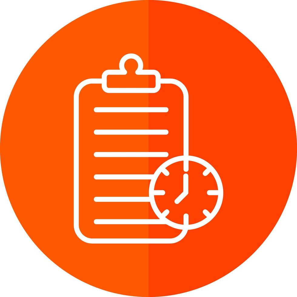 Project Deadline Vector Icon Design