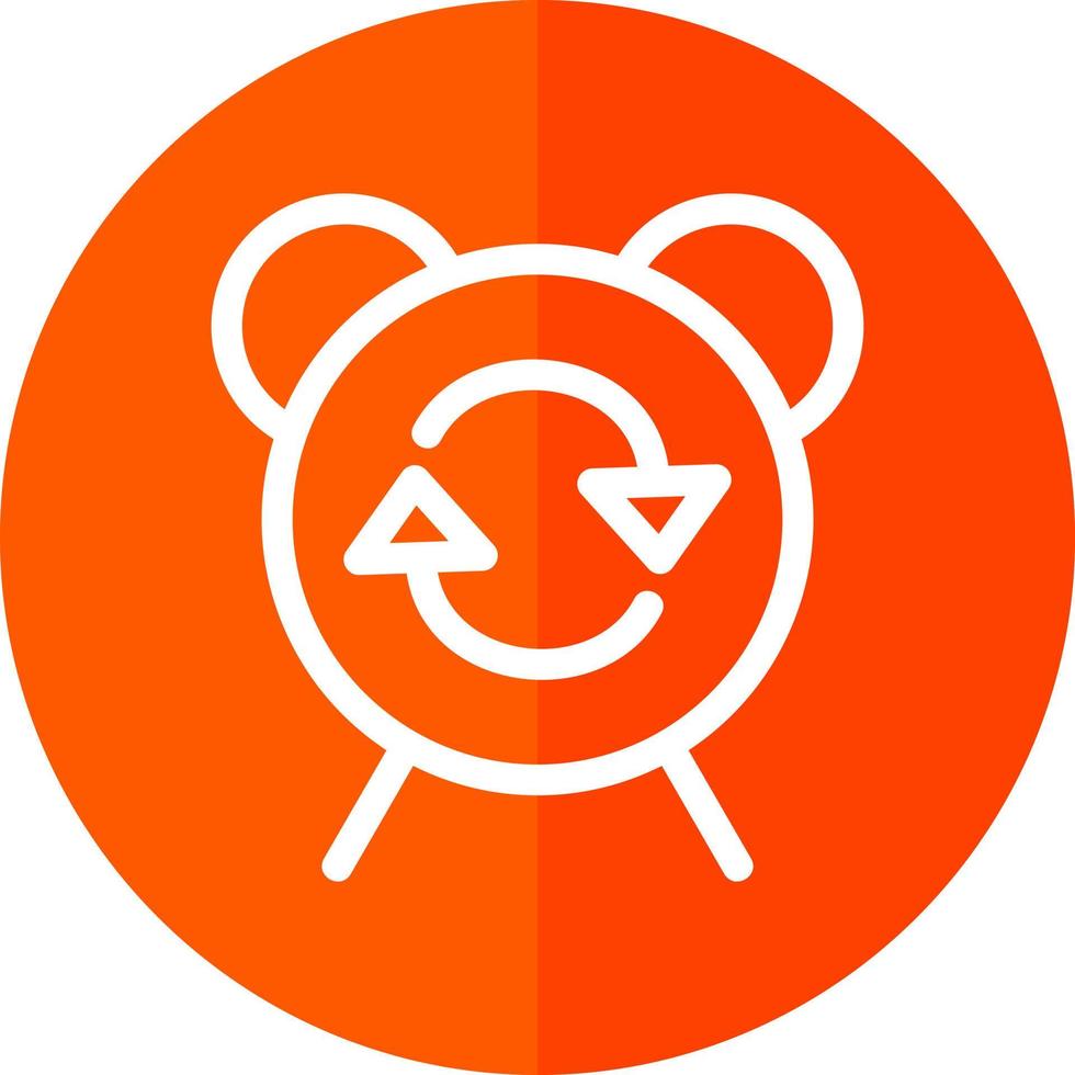 Alarm Repeat Vector Icon Design