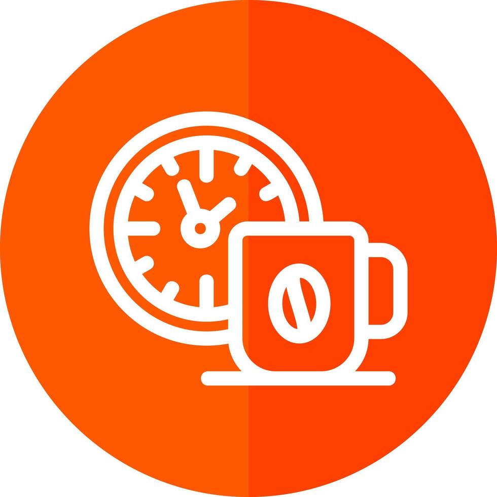 Coffee Time Vector Icon Design