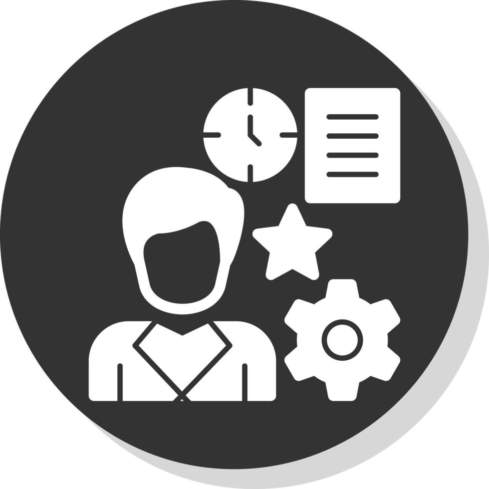 Product Manager Vector Icon Design