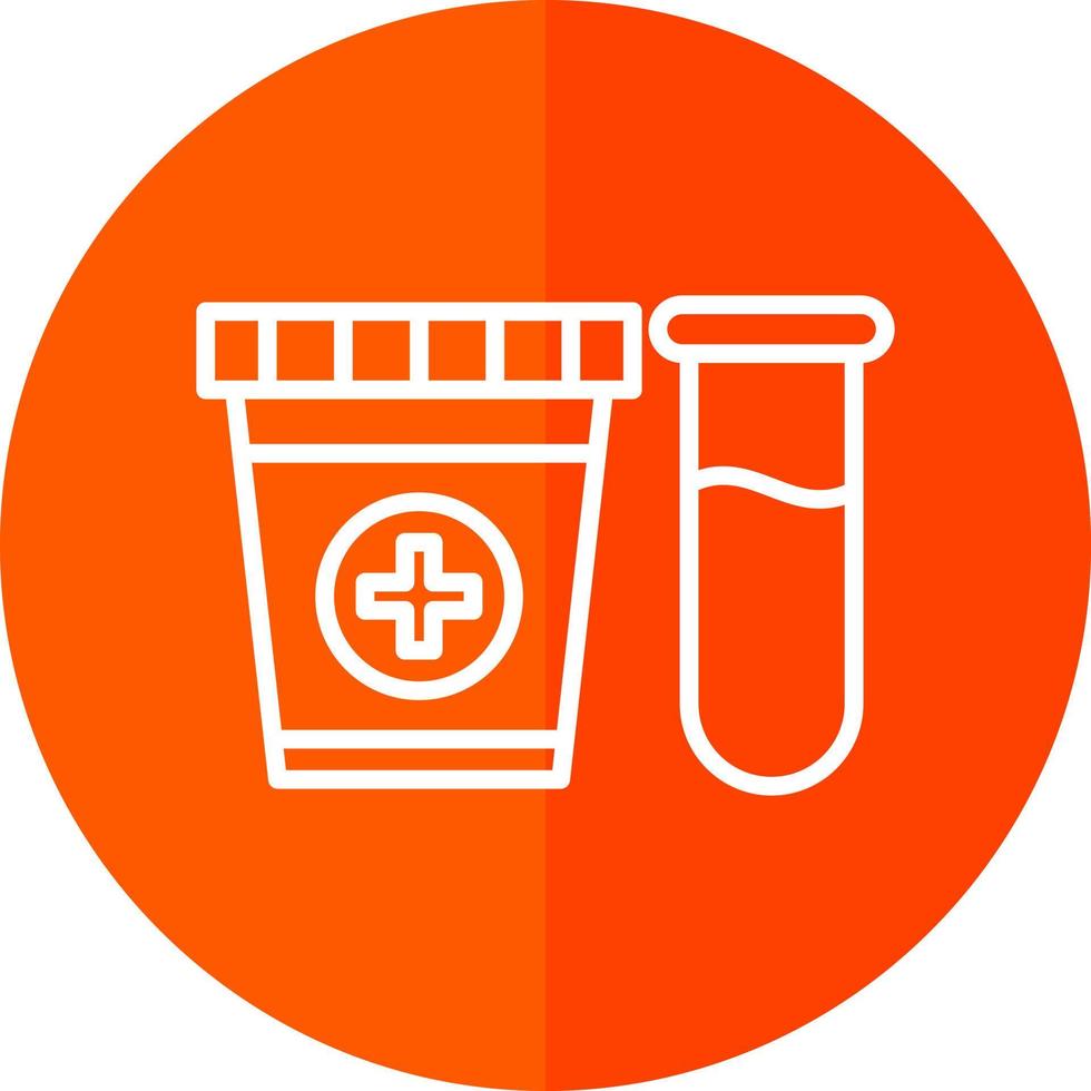 Urine Test Vector Icon Design