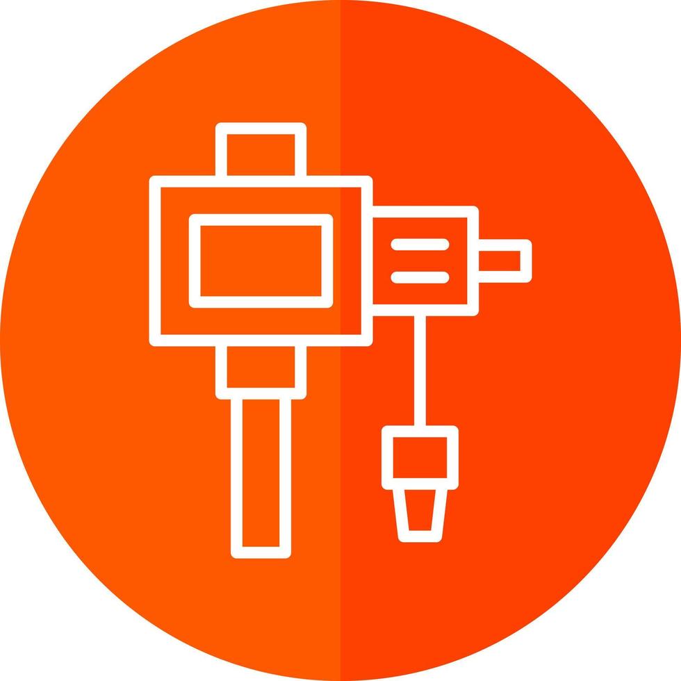 Colonoscopy Vector Icon Design
