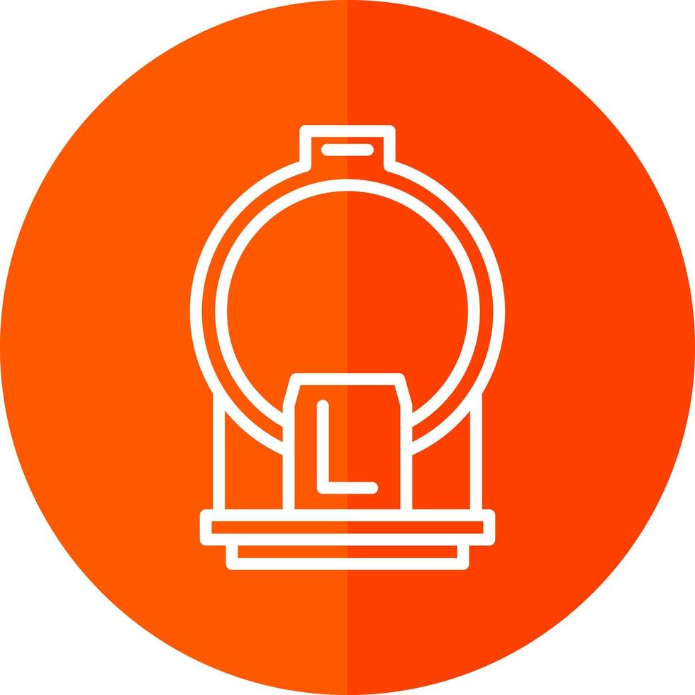 CT Scan Vector Icon Design