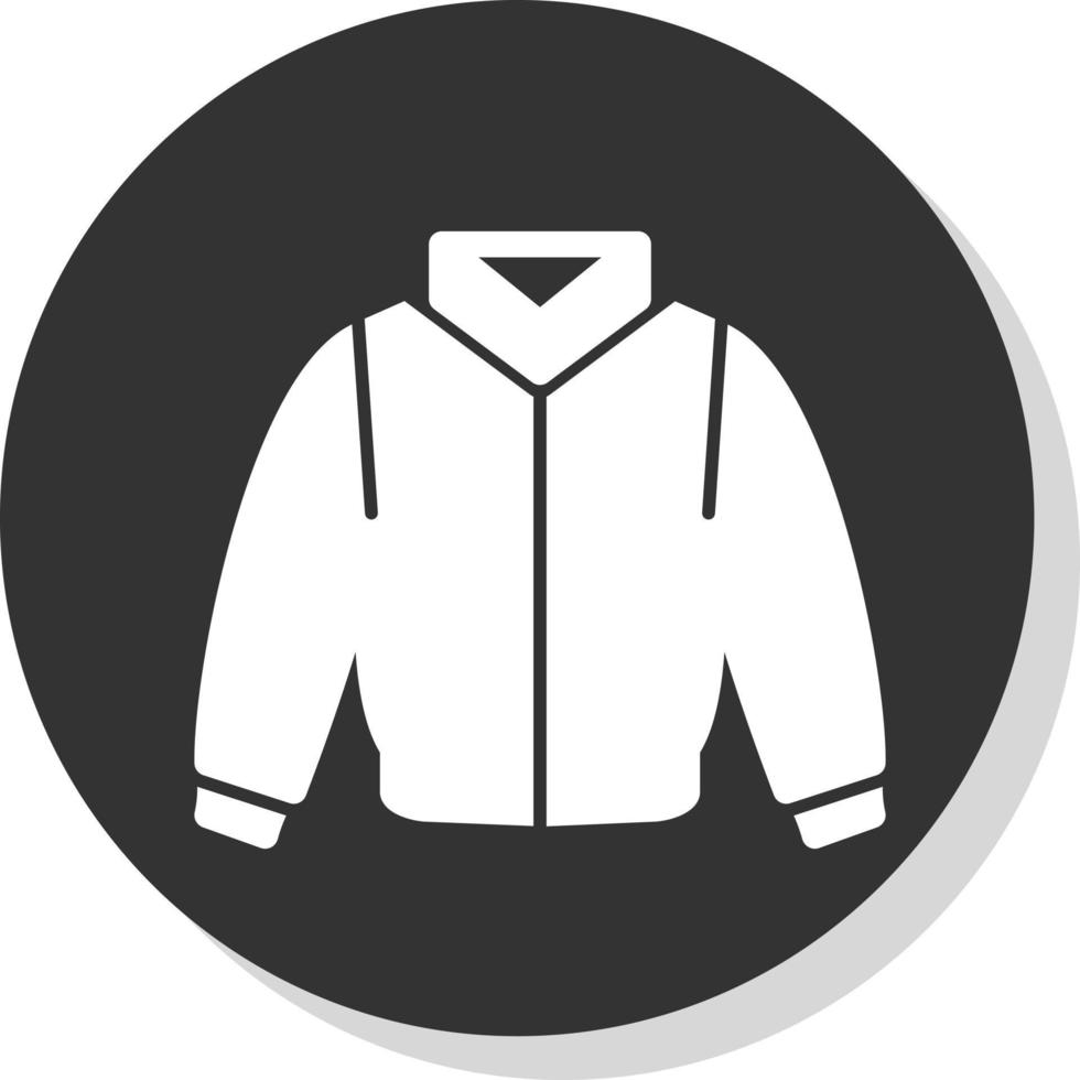 diseño de icono de vector de chaqueta varsity