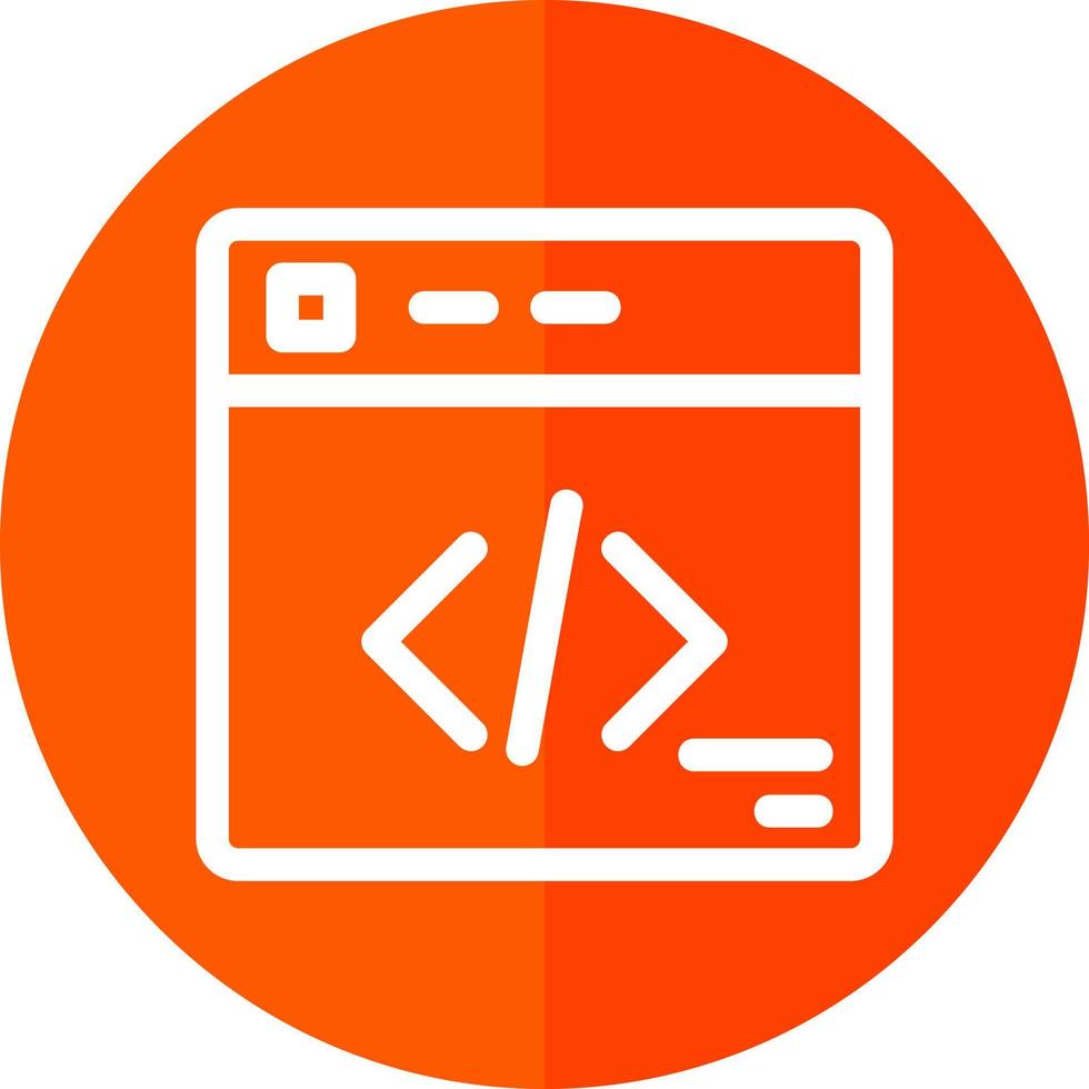 Web Programming Vector Icon Design